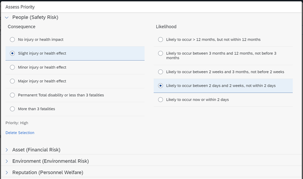 Maintenance notifications in SAP S4HANA