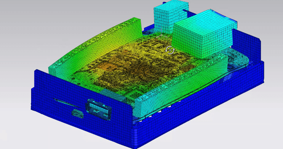 Simcenter-NASTRAN-koppeling-met-de-niet-lineaire-oplosser-voor-Simcenter-FLOEFD