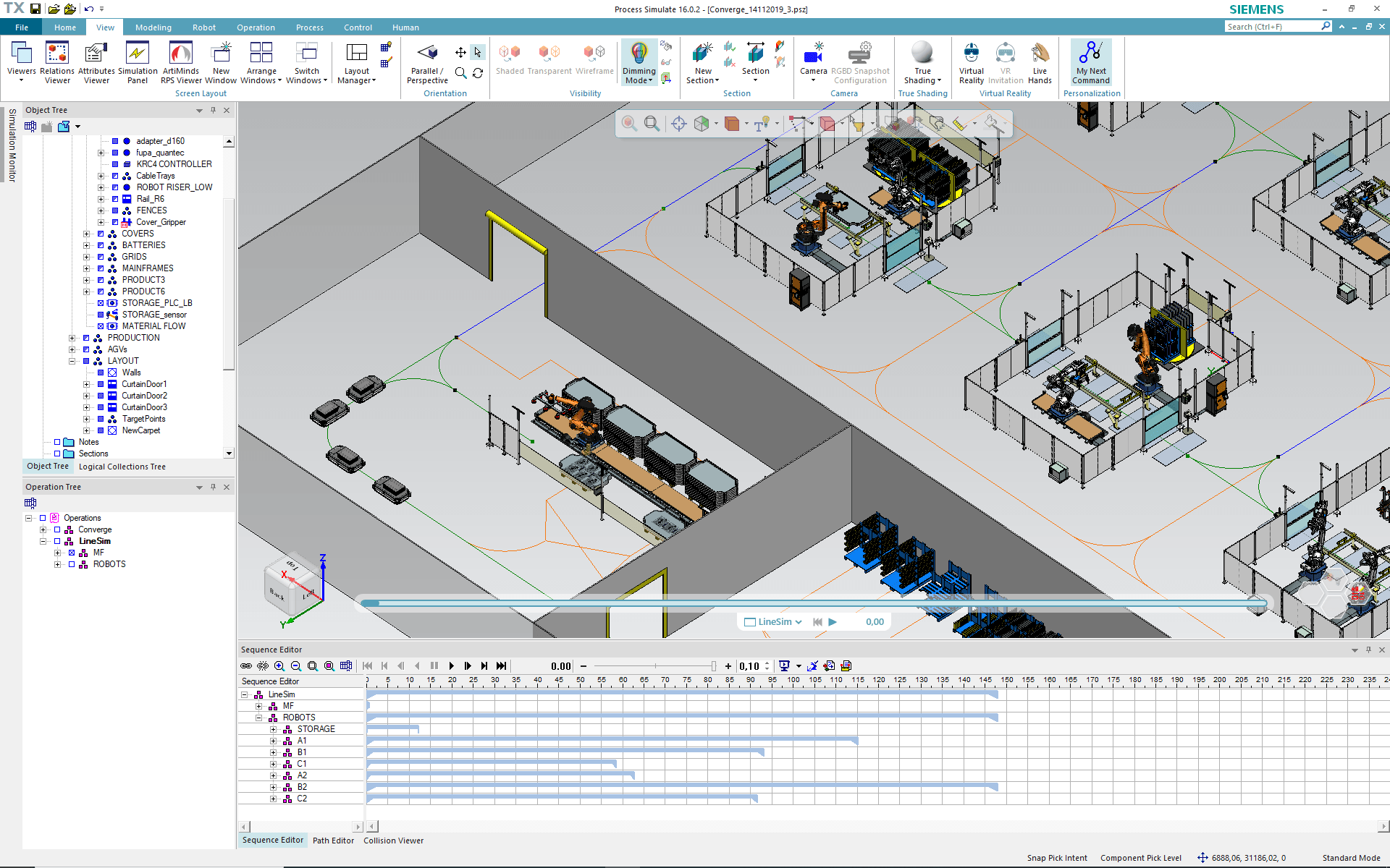 tx process simulate 4