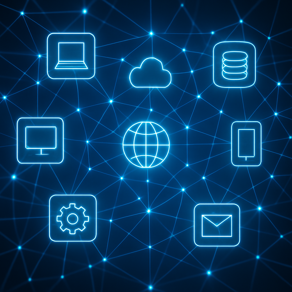 multiple connections of digital systems-1