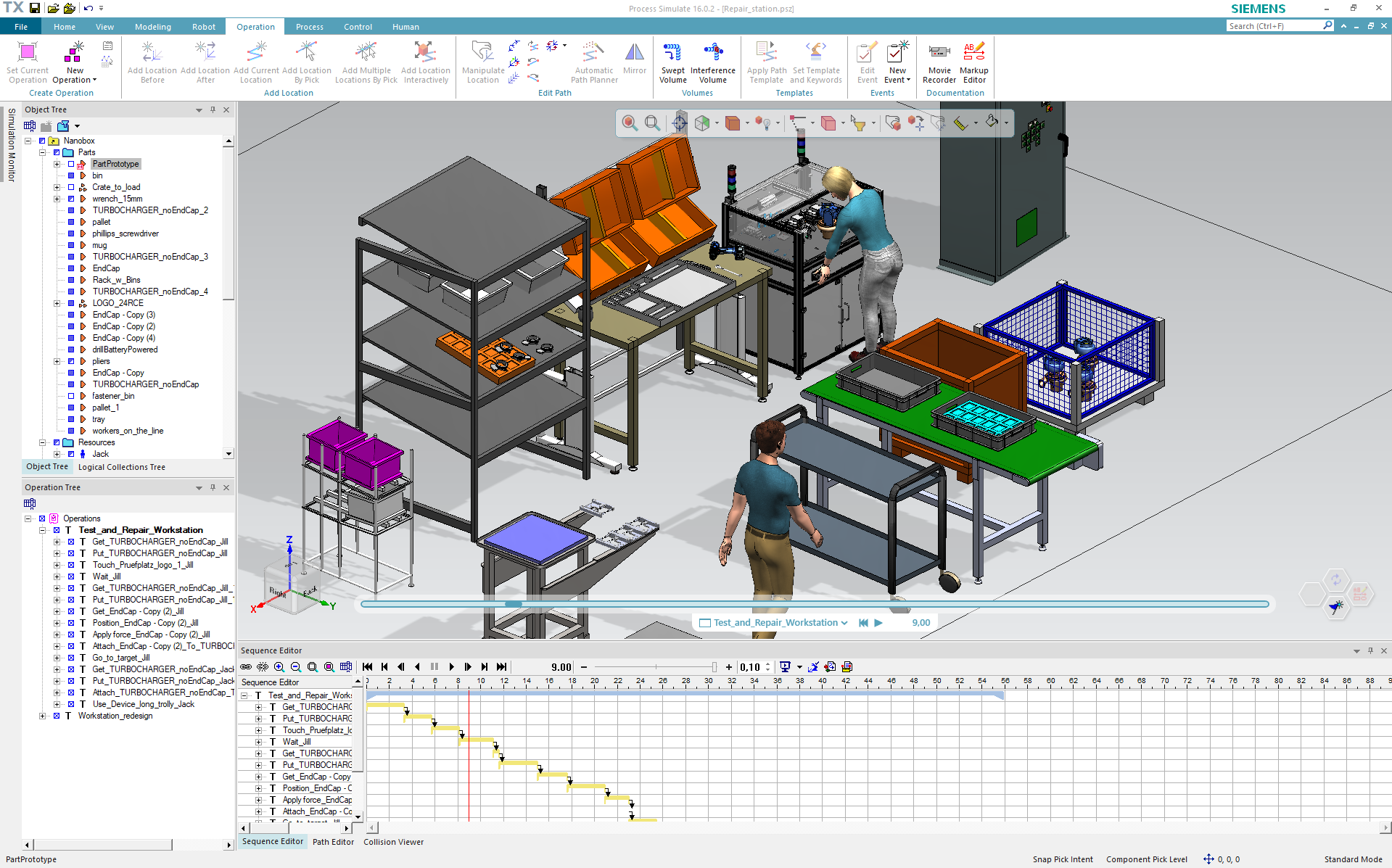tecnomatix process simulate