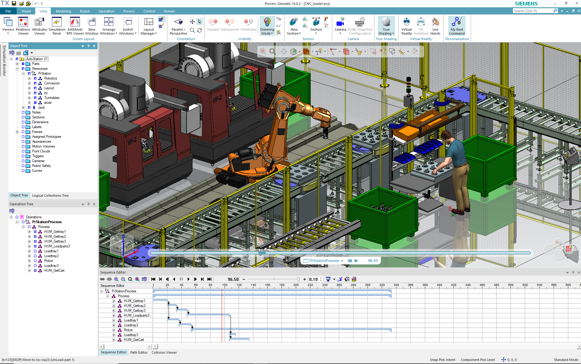 Tecnomatix Process simulate